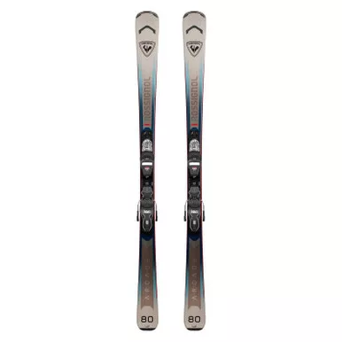 ROSSIGNOL Men's Arcade 80 Alpine Skis with Xpress 10 GW B83 Black Chrome Binding (RROFZ01)