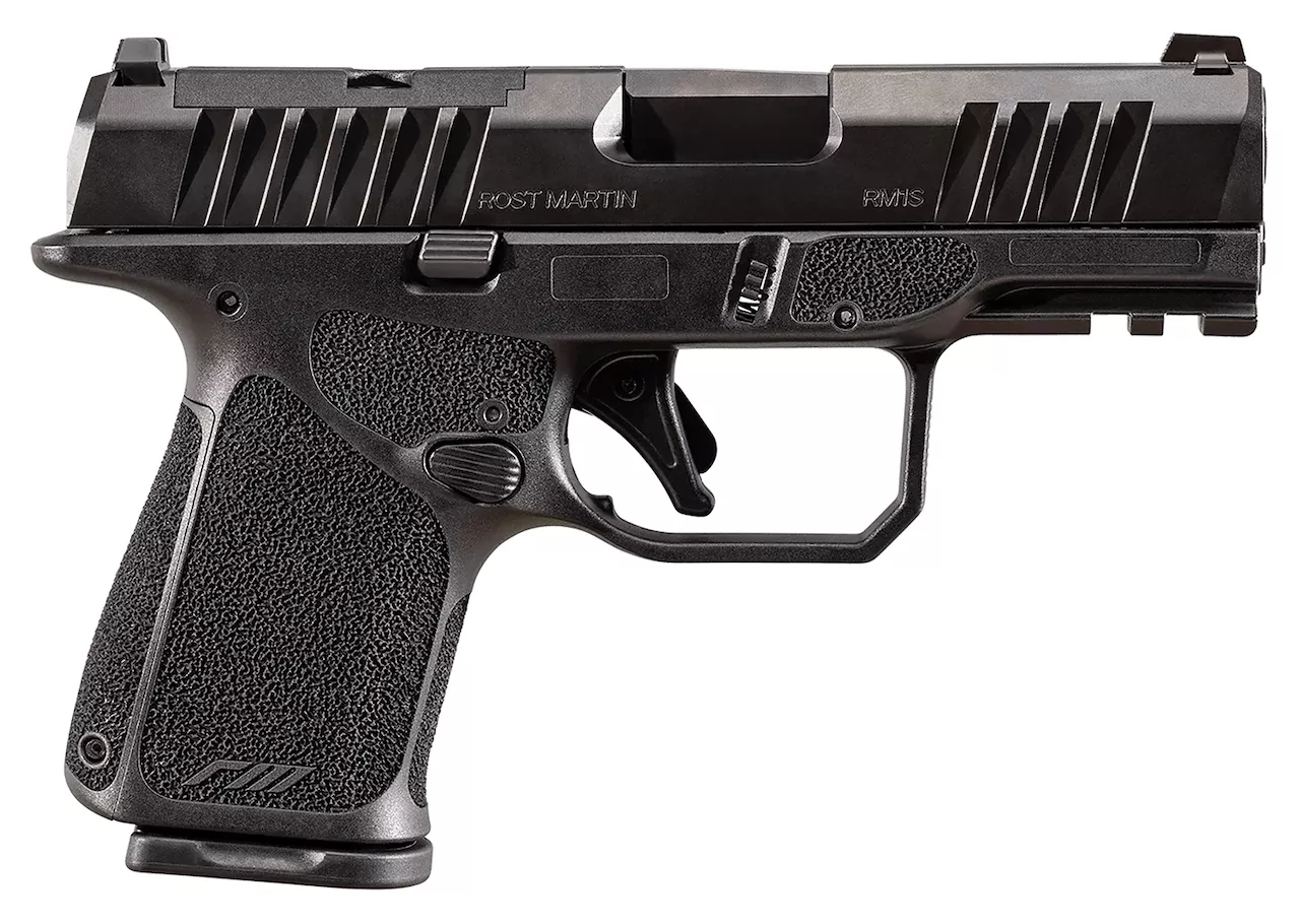 Rost Martin RM1C 9mm Pistol 3.60" Black RM1SBLKOSP