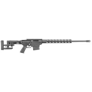Ruger 18048 Precision 6.5 Creedmoor 10+1 20" Black Threaded Barrel, Black Picatinny Rail Aluminum Receiver, Precision MSR Synthetic Stock, Black Polymer Grip