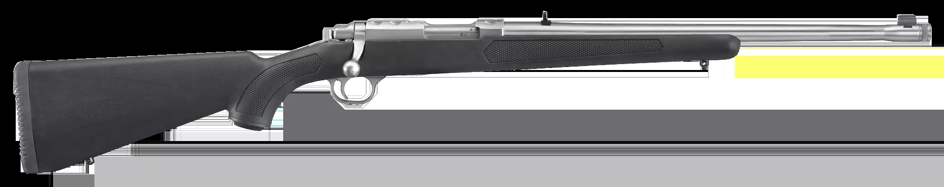 Ruger 77/357 357 Mag Rifle 5+1 18.50″ Threaded Barrel, Brushed Stainless Steel 7419