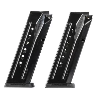 Ruger 90684 Security-9 Value Pack 15rd 9mm Luger Black Oxide Steel 2 Per Pack