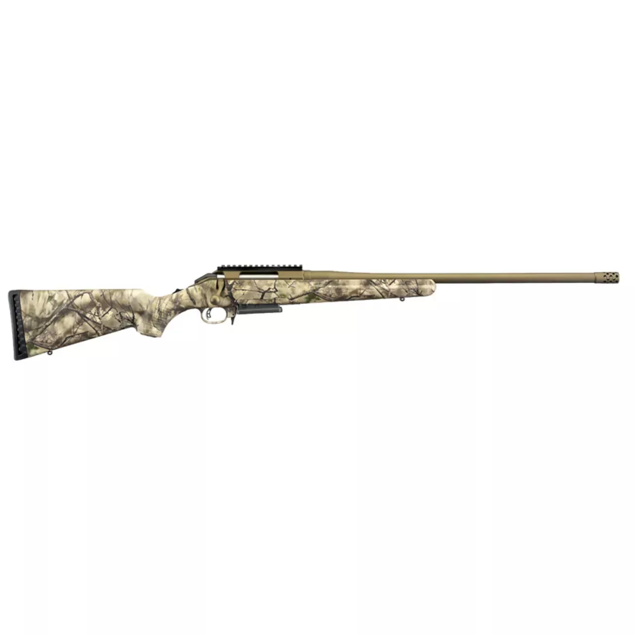 Ruger American 243 Win Rifle 22" TB Go Wild Camo 26924