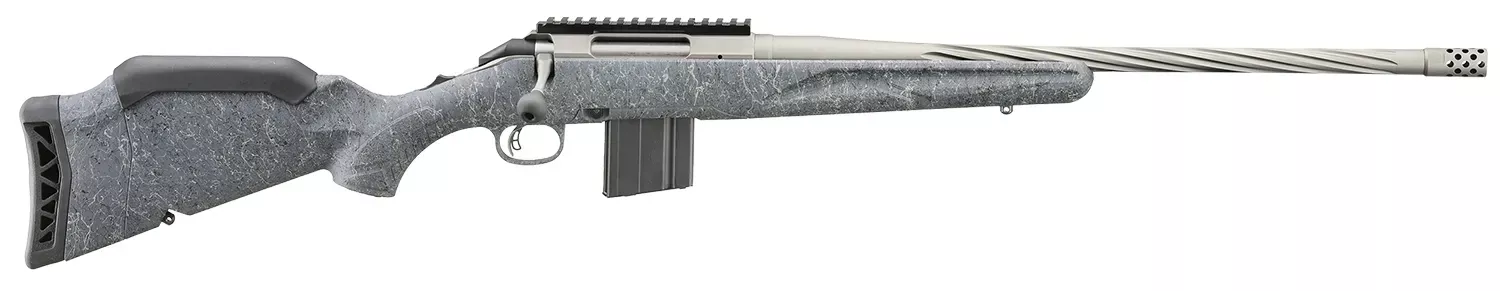 Ruger American Gen II 6mm ARC Rifle 20" Gray Splatter 46910