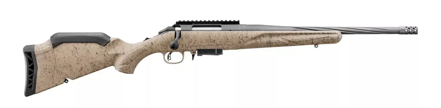 Ruger American Gen II Ranch Rifle 450 Bushmaster 16.4" Threaded Barrel Gray Synthetic 3+1 46922
