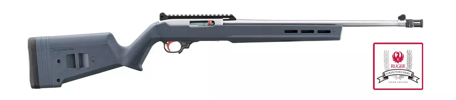 Ruger Collector's Series 10/22 22 LR Rifle 18.5" Gray 31260