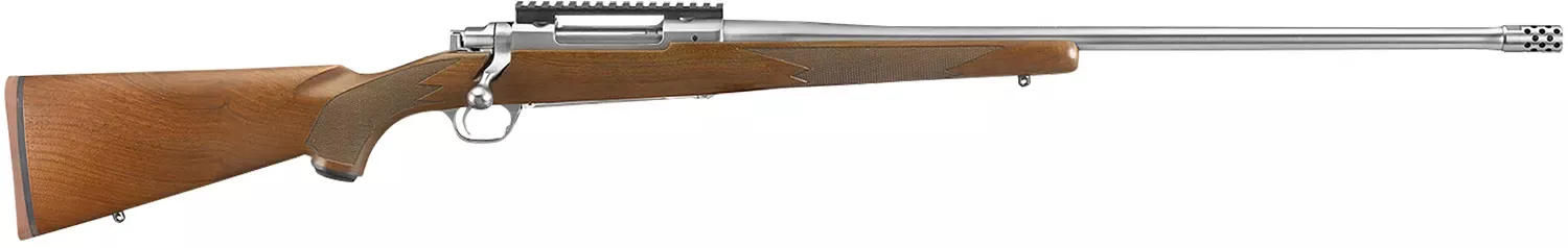Ruger Hawkeye Hunter 300 Win Mag Rifle 24" Walnut 57109
