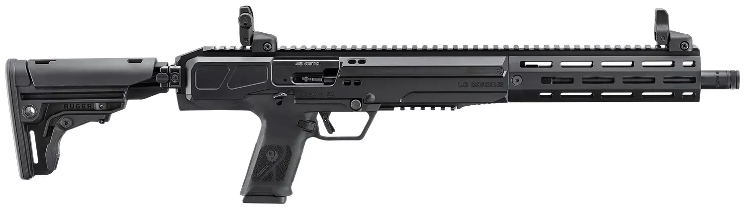 Ruger LC Carbine 45 ACP Rifle 16.25" Black TB 19309