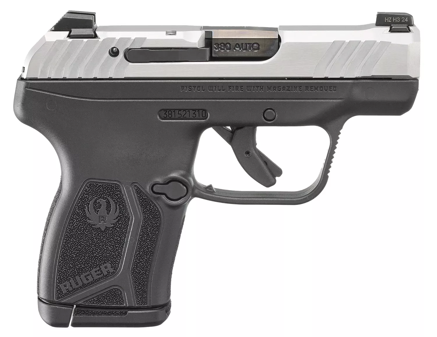 Ruger LCP Max 380 ACP Pistol 2.80" Black 13753