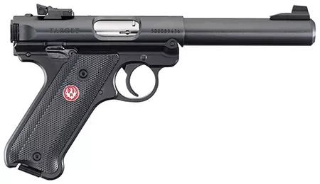 Ruger Mark IV Target .22 LR Pistol 5.50" Bull Barrel Aluminum Frame Polymer Grip Adj Rear Sight 40183