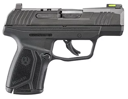 Ruger Max-9 CA Compliant Compact 9mm Pistol 3.20" 10+1 Nylon Frame Optic Ready Black 3518