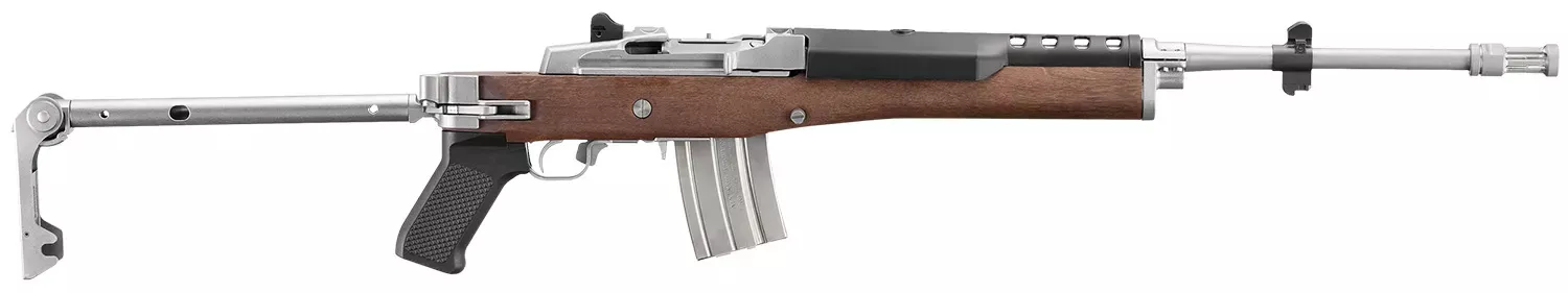 Ruger Mini-14 5.56 Nato Rifle 18.5" Wood 5895
