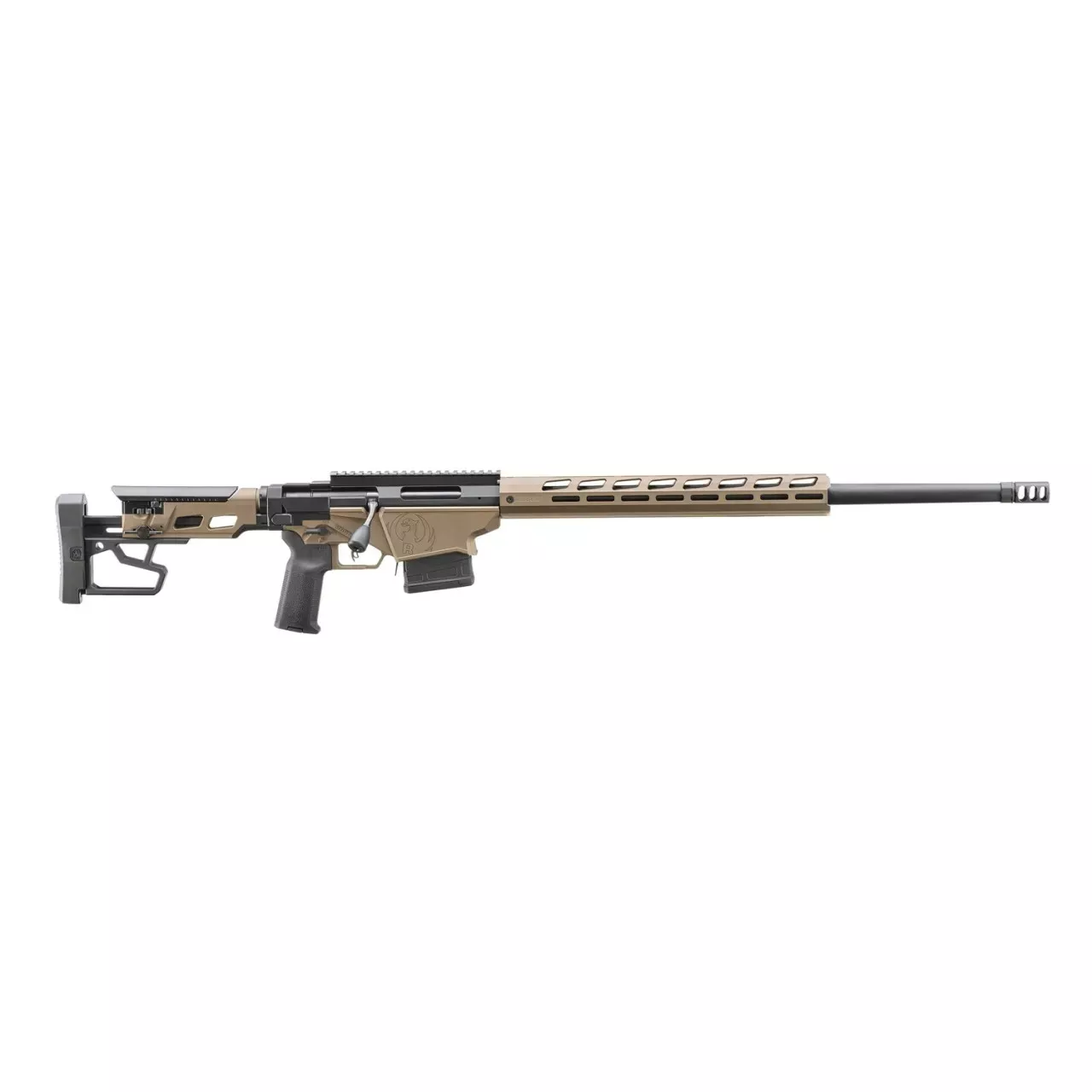 Ruger Precision 308 Win. Rifle 24" Smoked Bronze Cerakote 18104