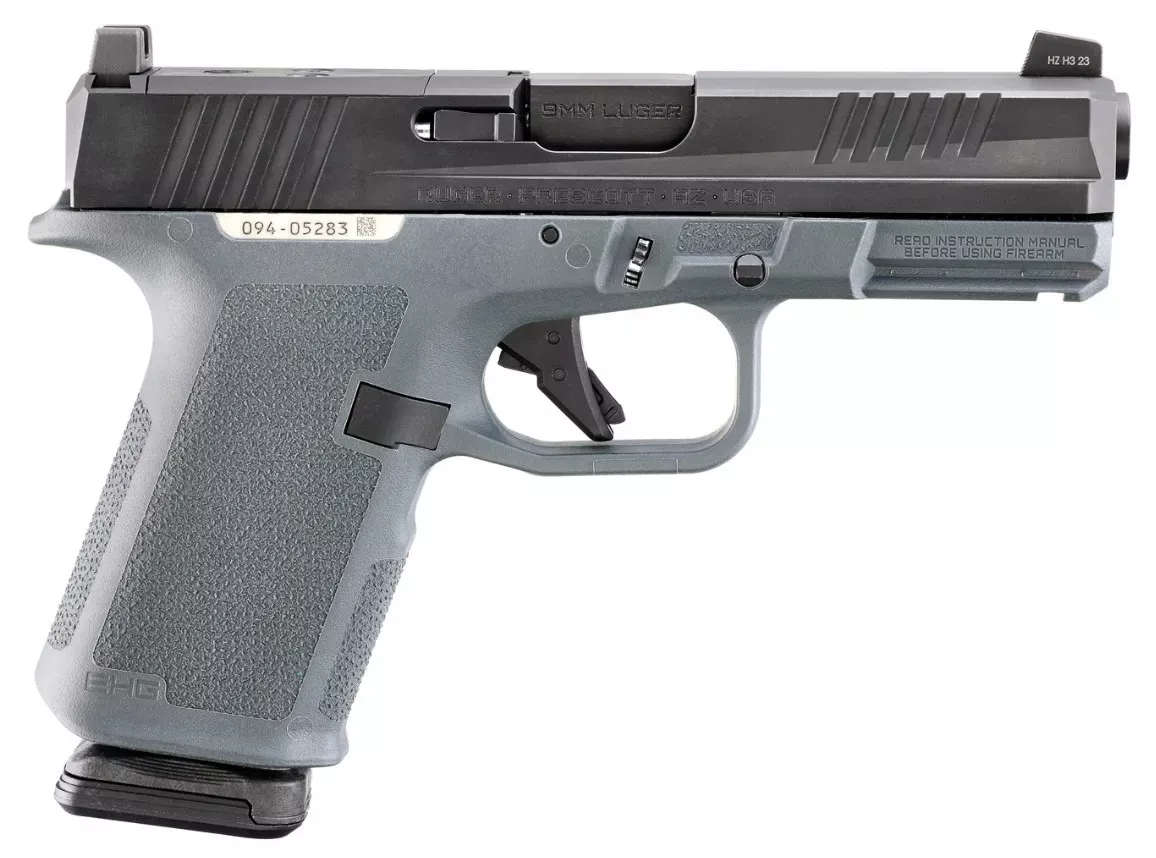Ruger RXM 9mm Pistol 15+1 4" OR Co-Witness Sights Black/Gray 19400