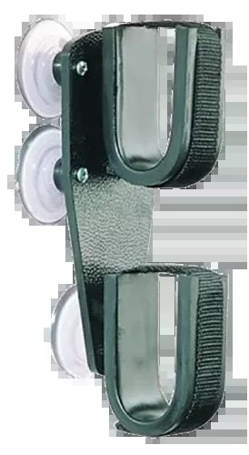 Rugged Gear Suction Cup, Rugged 10020 Dbl Gun Rack Suction Cup