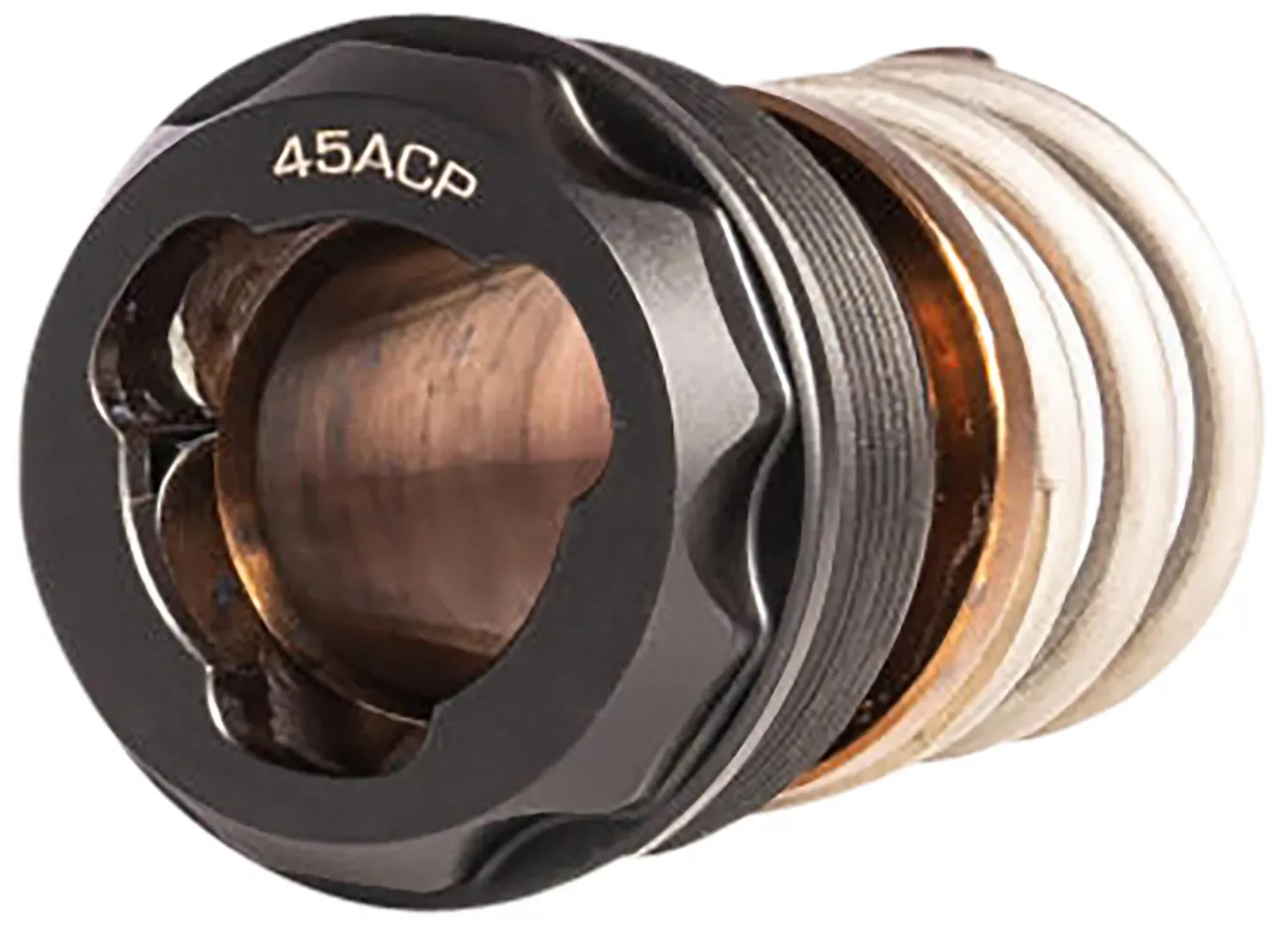 Rugged Suppressors 3-Lug Mount Obsidian 45 ACP
