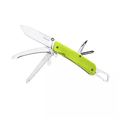 RUIKE LD Multifunctional G10 Yellow and Green Knife (LD43)