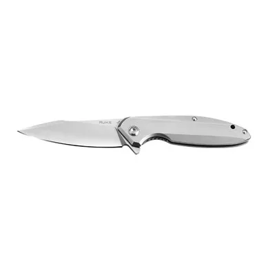 RUIKE P Folding 420 Stainless Steel Silver Knife (P128)