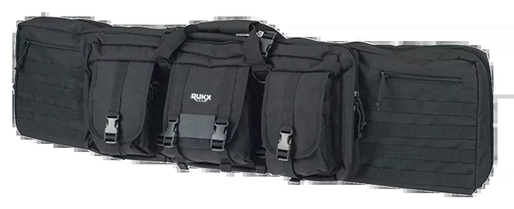 Rukx Gear Tactical, Rukx Atict42dgb 42in Tact Dbl Gun Case Blk