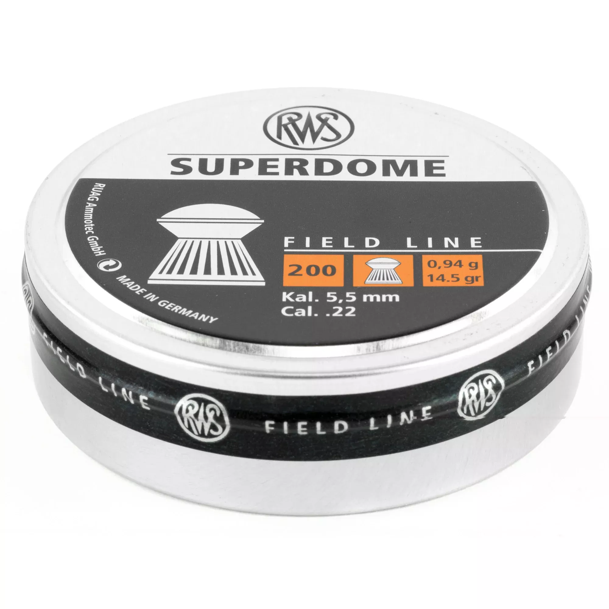 Rws Superdome Field Line .22 Pellet 200 Ct.