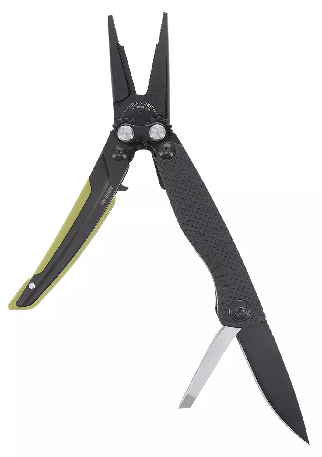 S.O.G Aegis MT Black Moss CRYO 440 SS 4.60" Long GRN Handle