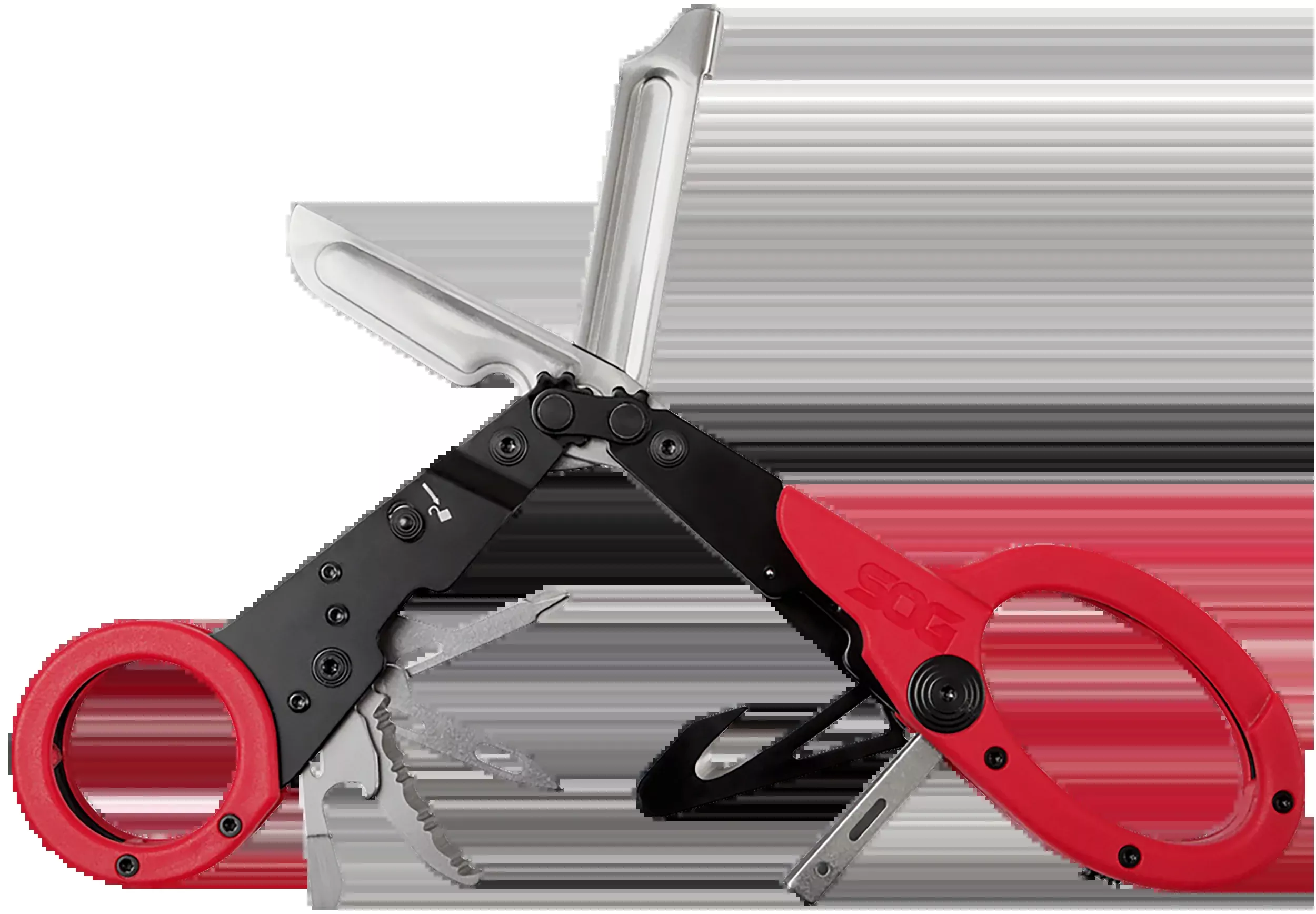 S.o.g Parashears, Sog 23-125-02-43 Parashears Red