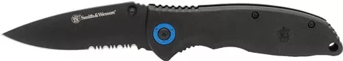 S&w Knife Clip Folder 3.25" - Blade W/free Keychain Btl Opnr