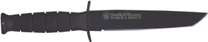 S&w Knife Ops Survival W/tanto – 6″ Fixed Blade Blackened S/s