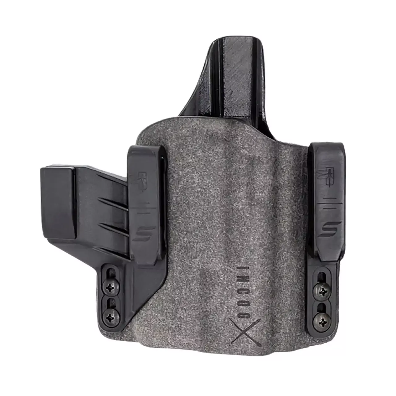 Safariland Incog X IWB Holster Springfield Hellcat Pro Belt Clip Mount RH Gray INCOG0244A7CX161