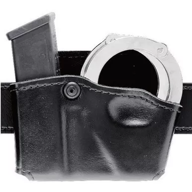 Safariland Model 573 Open Top Paddle Magazine & Handcuff Pouch