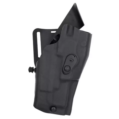 Safariland Model 6390RDSO ALS Mid-Ride Level I Retention Duty Holster for Glock 17 MOS w/ Streamlight TLR-8