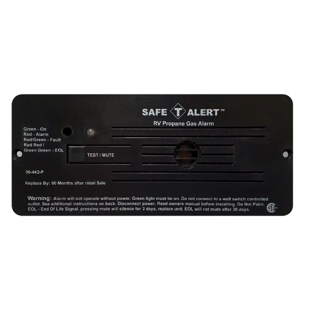 Safe-T-Alert 30 Series 12V RV Propane Alarm - Black