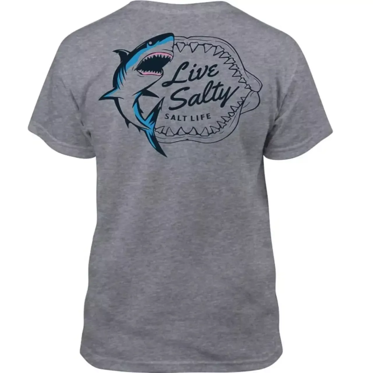 Salt Life Youth Shark Bite S/S Tee