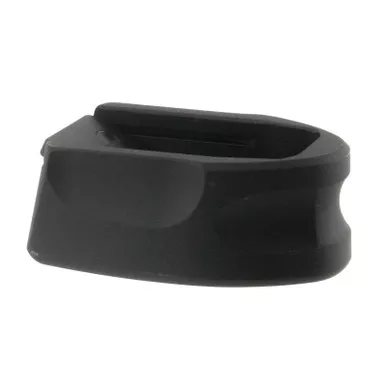 Samson 040603201 Magazine Extension made of 6061-T6 Aluminum with Hardcoat Anodized Black Finish for 9mm Luger S&W M&P Shield, M&P Shield M2.0 7 & 8 Round Mags (Adds 1rd)