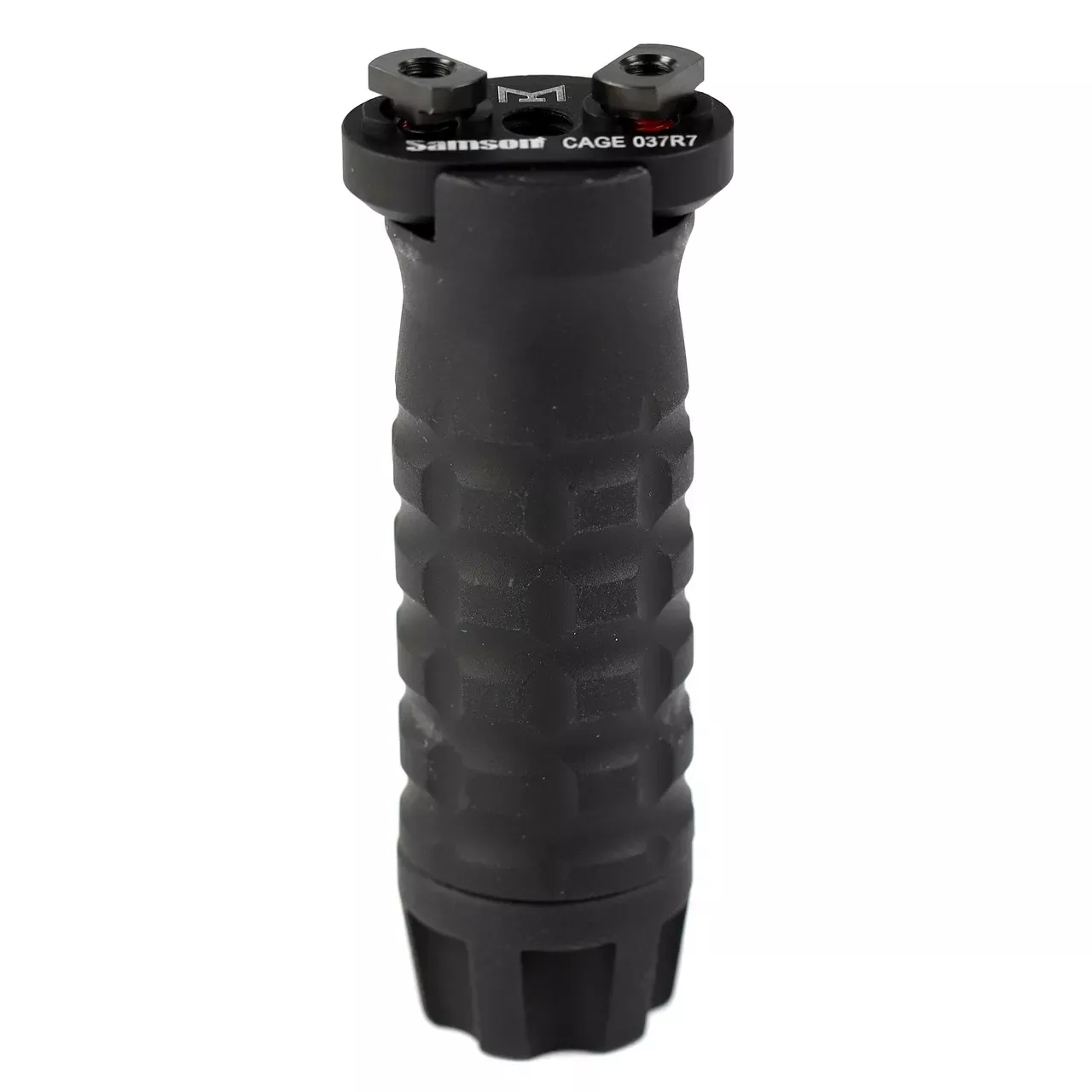 Samson M-LOK Vertical Grip Medium Grenade Anodized Aluminum Black 040510301