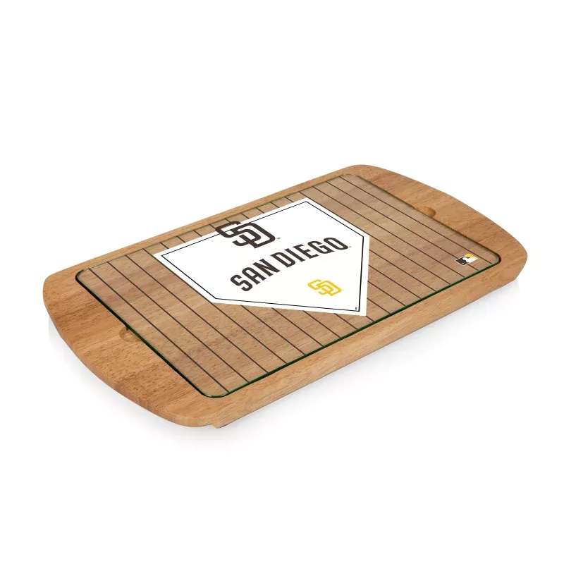 San Diego Padres – Billboard Glass Top Serving Tray