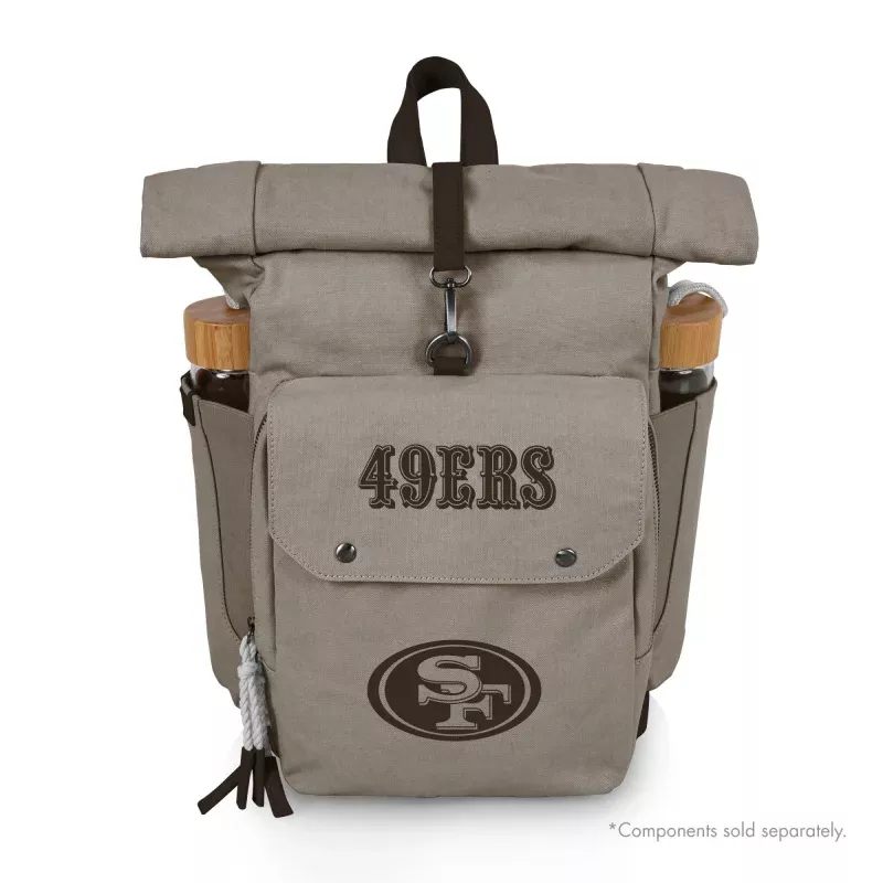 San Francisco 49ers – Carmel Roll Top Picnic Backpack Cooler