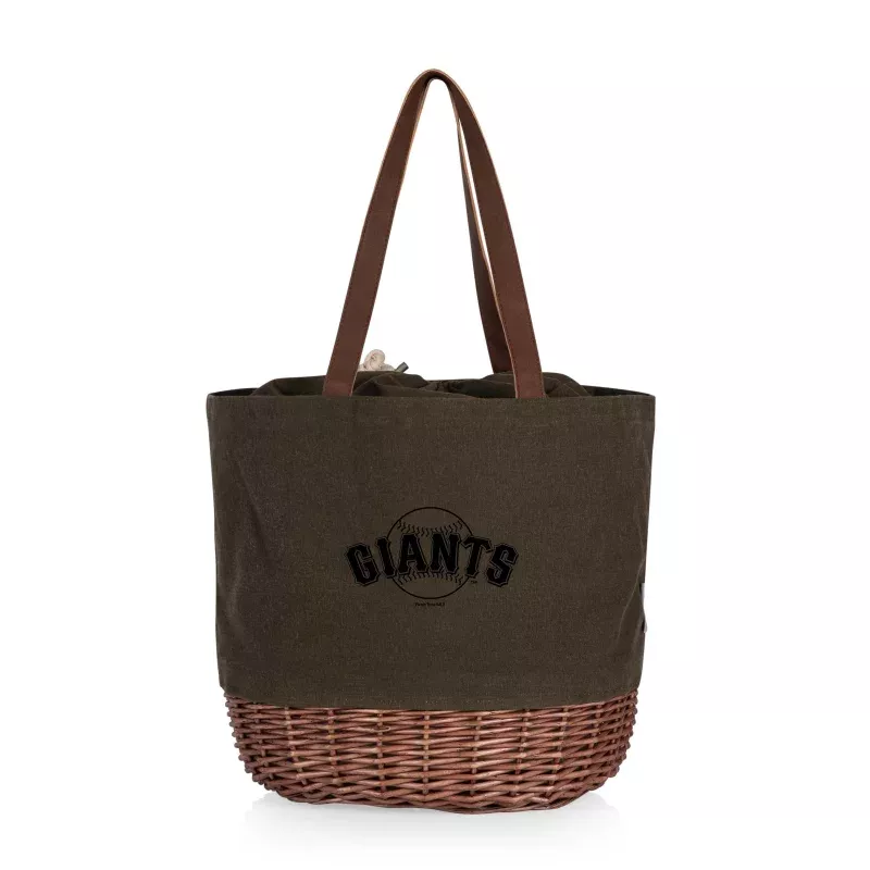 San Francisco Giants – Coronado Canvas and Willow Basket Tote