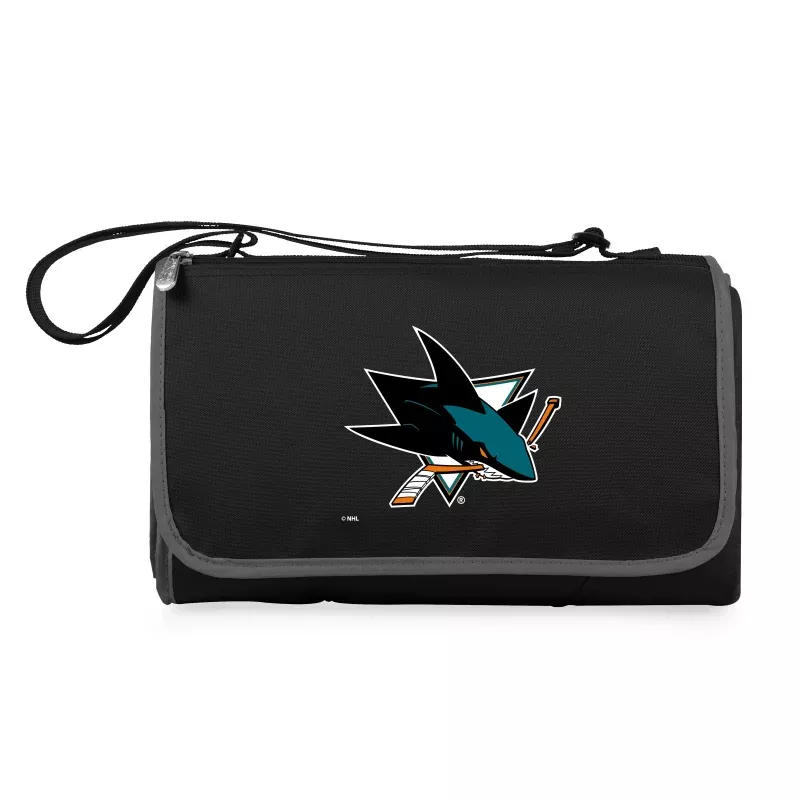 San Jose Sharks – Blanket Tote Outdoor Picnic Blanket