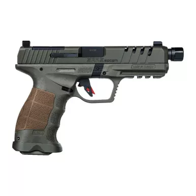 SAR USA 9CSOCOMODC SAR9 SOCOM OD GRN 9MM 15/21