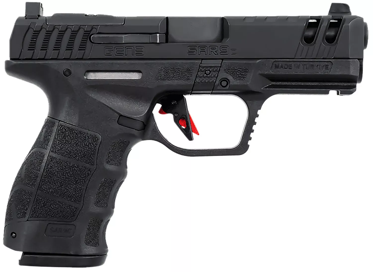 SAR USA SAR9 C Gen3 9mm Luger Pistol 4" Black SAR9CG3BL
