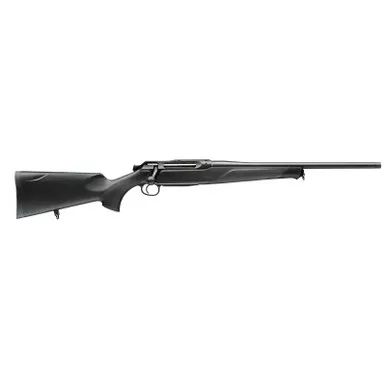 Sauer 80117632 505 XT Full Size 30-06 Springfield 3+1 22" Titanium Gray Threaded Barrel, Saddle Mount Steel Receiver, Black Fixed Synthetic Stock