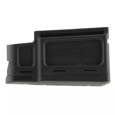 Sauer 80219809 M18 5rd 223 Rem/5.56x45mm NATO For Sauer 100/101/M18 Black Polymer