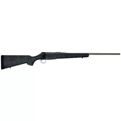 Sauer S1HSGP65P 100 6.5 PRC Caliber with 4+1 Capacity, 24" Barrel, Gray Cerakote Metal Finish & Gray Black Webbed Fixed HS Precision Stock Right Hand (Full Size)