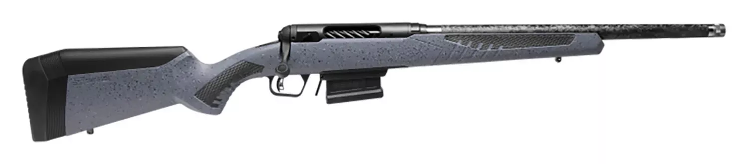 Savage 110 Carbon Predator 223 Rem Rifle 18" Granite 57932