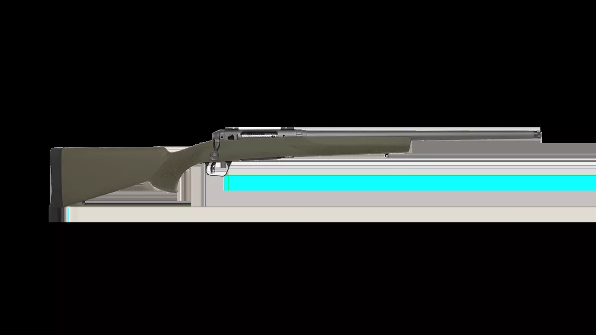 Savage 110 Trail Hunter 300 Win Mag Rifle 24″ OD Green 58043