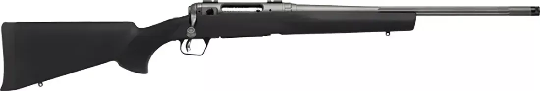 Savage Arms 110 Trail Hunter Lite 6.5 Creedmoor 4+1 20″Fluted/Threaded Barrel Drilled/Tapped Steel Rec Syn Stock Black 58268