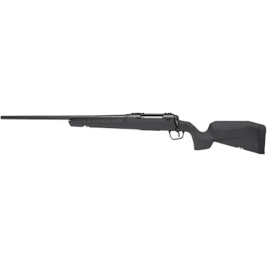 Savage Arms 32142 Axis 2 Compact 243 Win 4+1 20" Matte Black Heavy Sporter Barrel, Matte Black Drilled & Tapped Carbon Steel Receiver, Fixed Matte Gray Synthetic Stock, Left Hand