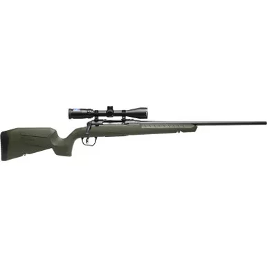 Savage Arms 32159 Axis 2 XP Combo 30-06 Springfield 4+1 22" Black Sporter Barrel, Black Drilled & Tapped Steel Receiver, Fixed OD Green Synthetic Stock, Right Hand, Boresighted 3-9x40