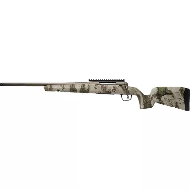 Savage Arms 32314 Axis 2 Pro Compact 400 Legend 4+1 20" Gun Metal Bronze Cerakote Heavy Threaded Barrel & Picatinny Rail Carbon Steel Receiver, Fixed Woodland Camo Synthetic Stock, Left Hand