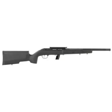 Savage Arms 45200 64 TRR-SR Full Size 22 LR 10+1 16.50" Matte Black Fluted Threaded Barrel, Matte Black Picatinny Rail Carbon Steel Receiver, Matte Black Fixed Wood Stock, Right Hand